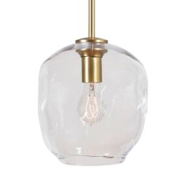 1 light Globe Branching droplight Bubble pendant light gold black single head Modern Light living room E27 Edison 6W led lamp