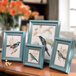 1pc Continental retro photo frame swing sets American side home decor swing sets creative combination photo frame