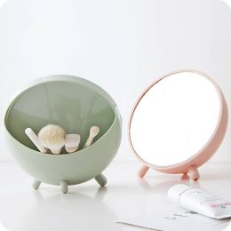 1PC Desktop makeup mirror round vanity mirror student dormitory desktop mirror portable princess mirror wx8291807