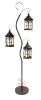Lantern Tree w/3 Lanterns 71"H Iron