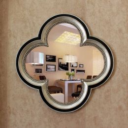 67cmx67cm European Style Antique Old American Style Country Wall Hanging Bathroom Decoration Bathroom Mirror Makeup bath Mirror