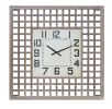 Clock 29.5"SQ Wood/MDF