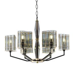 8 Arms pendant lighting post Modern  Lustres de Living Room Indoor Lamp Decoration nordic 6 light 8 head E14 3W led lamp
