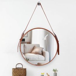 A1 Belt bathroom mirror wall hanging decorative mirror hotel bathroom mirror restaurant wall art round hanging mirror wx8281346