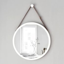 A1 European style round hanging mirror bathroom sink hotel bathroom wall hanging makeup dressing mirror wx8281135