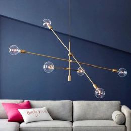 Abajur Nordic Modern Art Dining Room Hanglamp LED Pendant Light Fixtures for Living Room Restaurant Home Decoration Hanging Lamp