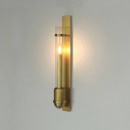 Abajur Nordic Modern Simple LED Glass Wall Lamp Home Deco Living Room Bedroom Wall Lights Bedside Stairs Lighting Fixture