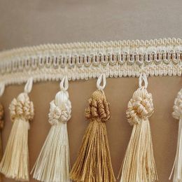 All Match Norble Europe Embroidery Cushion Cover Hanging Beige Ramadan Decoration Luxury Cojines Decorativos Para Pillow Cover