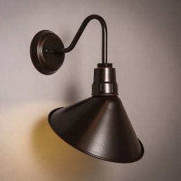 American Village  Nostalgia Living Room E27 LED Wall Lamp for Bedroom Bedside Wall Lights Balcony Stairs Lighting Fixture
