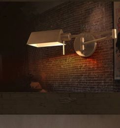 Bar Rustic Antique bedside Wall Lamp light for project fashion shop adjustable retro wall light sconces restaurant lamp abajur