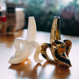 Ceramic Vase Home Decor Flower Pots Planters Banana Furnishing Kitchen restaurant decoration vase creative home decoration vase