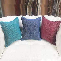 Chic Soft fine willow lines Cushion Cover Throw Pillowcases Sofa Bedding Model Room Decor Luxury Cojines Almofadas Gift