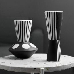 Creative Ceramic Vase Desktop Decoration  Flower Arrangement Home Decorations Dried Flower Vase