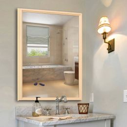 Creative retro bathroom mirror bedroom makeup mirror toilet wall mounted mirror wx8241541