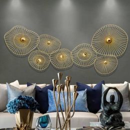 Custom New  Light Luxury Wall Decoration Creative Home Wall Hanging Sofa Background Decoration