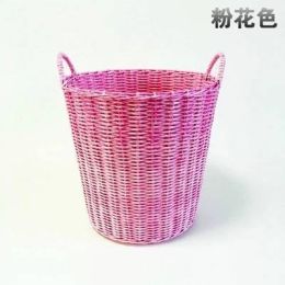 Dirty clothes basket dirty clothes storage basket laundry basket rattan basket toy storage box