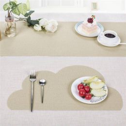 Environmentally Friendly PVC Non-slip Insulation Pad Western Food Mat Table Mat Coaster Heat Insulation Durable Place Mat