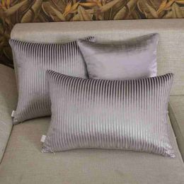 Europe luxury Grey Gold Stripes Solid Cushion Cover Throw Pillowcases Decor High-precision Modern Room Home Textile Gift,1 Pc