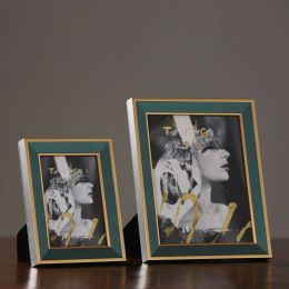 European And American Solid Wood Photo Frame Creative Home Decoration Bedroom Living Room Interior Decoration