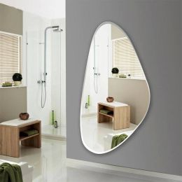 Frameless fitting mirror bedroom decoration mirror wall hanging full-length mirror entrance floor mirror wx8231137