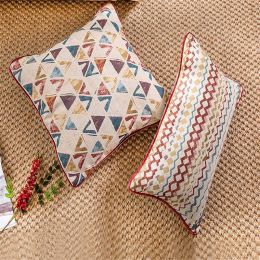 Geometric Graffiti Luxury Cushion Cover Model Room Decor Bohemia Pillows Case Home Textiles Supplies Chair Seat Car Covers