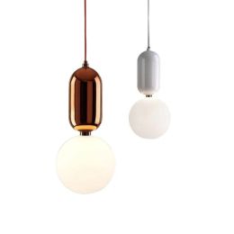 Glass ball branching Drop Hanging Light  Modern Bottle Chandelier Light for kitchen living room office home decoration