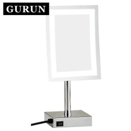 LED Make up Mirror-Adjustable Countertop 3X Magnifier Table Cosmetic Makeup Mirror LED  2239D