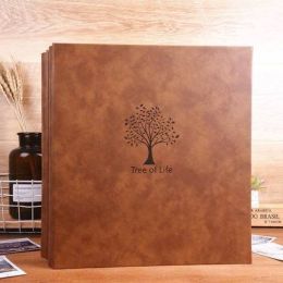 Hand suede retro large capacity 6 inch insert type insert bag plastic can put 4R family album album album book
