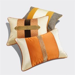 High-end Design Handwork Cushion Cover Geometric Pillow Cover Luxury Housse De Coussin Cojines Decorativos Para Sofa Pillowcases