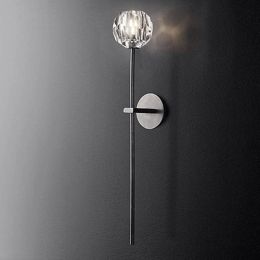 Loft retro pipe iron wall sconce Led wall fixtures walkway light Italy Living Room Corridor bedroom night Light G9 Led