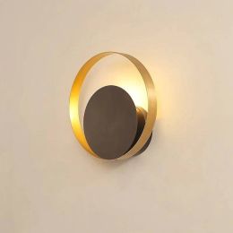 Luminaire bedroom wall lamp nordic modern led wall sconce for bedside Abajur background gold home deco led wall light fixtures
