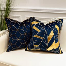 Luxury Cushion Cover Irregular Geometric Embroidery Pillows Covers Almofada Coussin Cojines Decorativos Para Sofa Women For Home