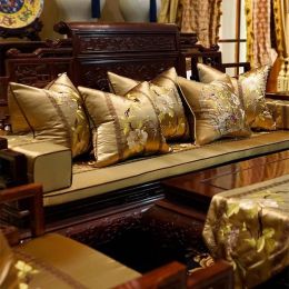 Luxury Embroidery Cushion Cover Plant Design Soft Cojines Decorativos Para Sofa Throw Pillow Covers Cushions Housse De Coussin