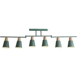 Macaron modern simple pendant lights 6 heads colorful dining room droplight living room bedroom decoration LED Lighting fixture