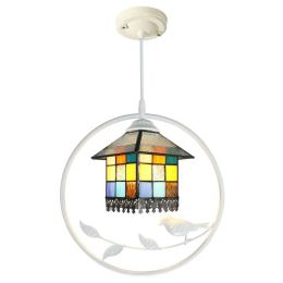 Modern Balcony Hanging Lights Individuality Bird Lantern Restaurant Pendant Lamps Bar Decorative Led Lamp Aisle Light Fixtures
