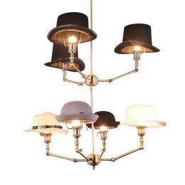 Modern ceiling lamp Individuality Creative Characteristic hanging Lamp Fashion Lovely hat lamp Led Ceiling Lights &amp;amp; Lighting