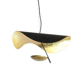 Modern creative Art Design Pendant Light UFO Round Plate Suspension Lamp For Dining Room Living Room Bedroom Hanging Lamp