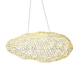 Modern creative cloud light fixtures led pendant lamp starry personality hotel restaurant bar designer firefly moderne lustre