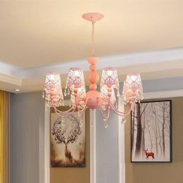 Modern Crystal pendant lamp Creative Restaurant European Bedroom Study Entrance Hallway Stairs Lighting Lamp Iron Led Lamp