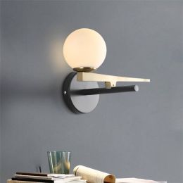 Modern Lamp LED Wall Lamps Sconces Staircase Lighting Living Room Wall Lights Lighting Aisle Illumination Bedroom Bedside Avize