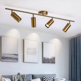 Modern Living Room Ceiling Light Fixture Nordic Rotatable LED Ceiling Lamps for shop Spot Kitchen Ceiling Lights  GU10 bulb