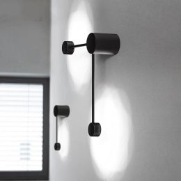 Modern Minimalist LOFT LED Wall Lamp Lamp Bedside Lamp Wall Lights Room Bathroom Mirror Light Direct Creative Aisle Hanging Lamp