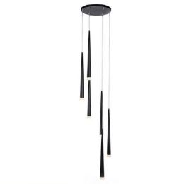 Modern Nordic Pendant Lights simple White Black metal lampshade acrylic cover hanging Lamp Home Light Kung E27 bulb Suspension