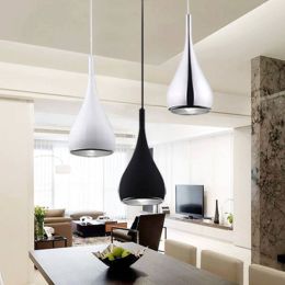 Modern pendant Lamp Fixtures Dia 16cm Aluminum Lampshade Industrial Lighting Loft Lamparas Dining Room Nordic Pendant Lights