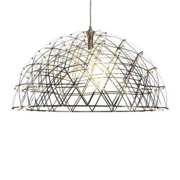 Modern Pendant Lamp Stainless Steel Ball Led Firework Pendant Light Kung Restaurant Villa Hotel Project Lighting Living Room