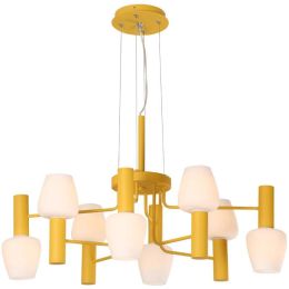 modern simple bedroom pendant lights iron creative personality Macarons restaurant 8 lamp E27 colourful droplight