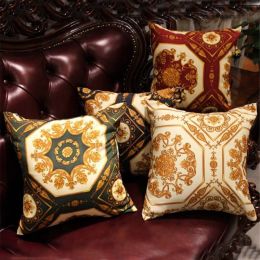 New Home Decor Pillow Cover European Luxury Cushion Cover Cloth Fabric Throw Pillow Case Bedroom Sofa Pillowcases Gift,1pc