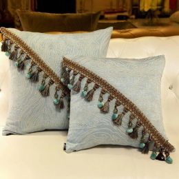 Noble Luxury Cushion Cover Europe Chair Sofa Decor Grade a pillowcases seat car pillow back cushion hanging ear,Coreless