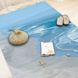 Nordic 3d abstract minimalist modern living room coffee table bedroom carpet room full bedside blanket rectangle