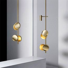 Nordic art pendant lamps beauty salon lighting luxury strip LED pendant lights Bedroom living room hanging lamp kitchen fixtures